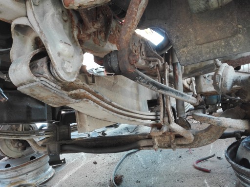 22 - Трехлистовая передняя рессора mercedes 814 500 злотых нетто