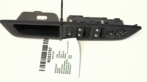 control panel of the window 98349233ZD CITROEN C4 III