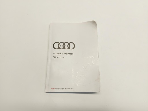 Audi Q4 89A 45 E-TRON , SUV, 2023 KSIAZKA SERWISOWA 89A012720