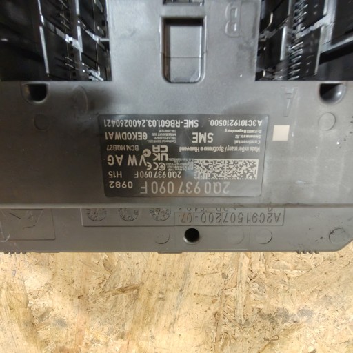 Unité commande confort SEAT VW SKODA FABIA IV