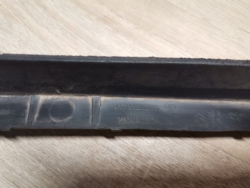 SPOILER HOKEJ der Stoßstange vorne CITROEN BERLINGO PARTNER III 9670820280