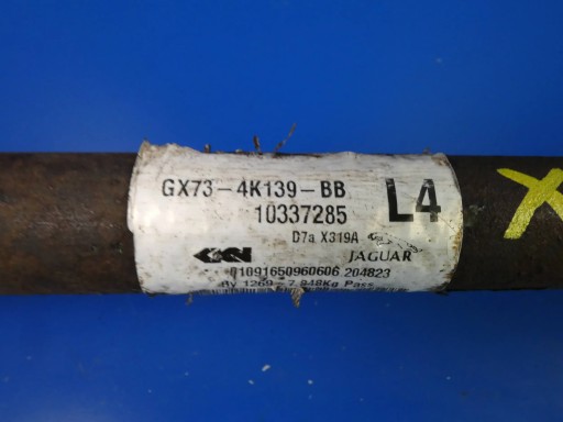 JAGUAR XE X760 2.0 D semi-axis left rear part rear