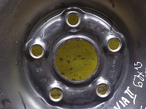 disk stalowa Skoda OE 6.0" x 15" 5x112