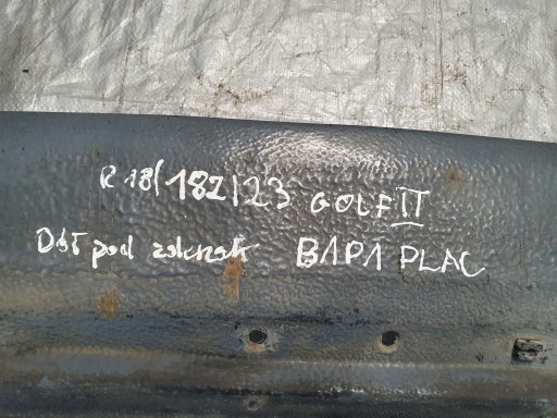 support panel for radiators lower VW VOLKSWAGEN GOLF II