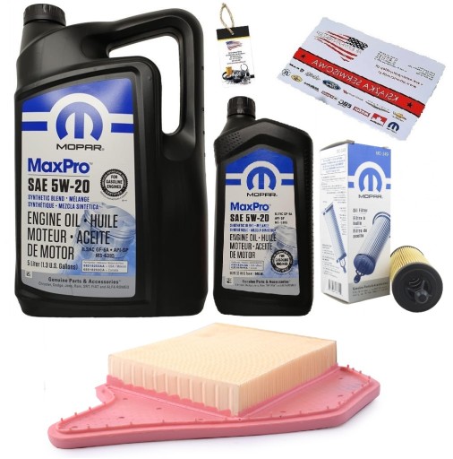 MOPAR 5W20 + ФИЛЬТРЫ GRAND CARAVAN 3.6 14-20