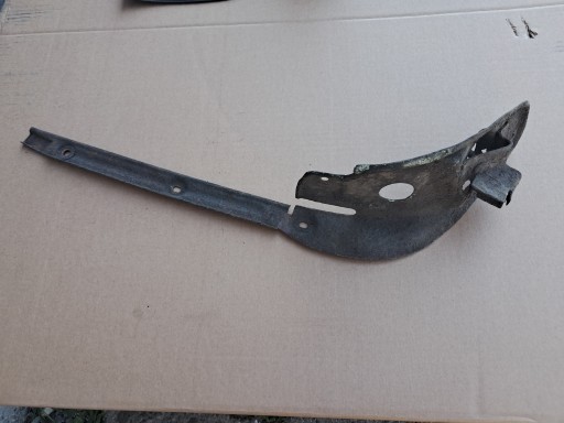 bracket of a bumper right front MERCEDES W123 1238802616