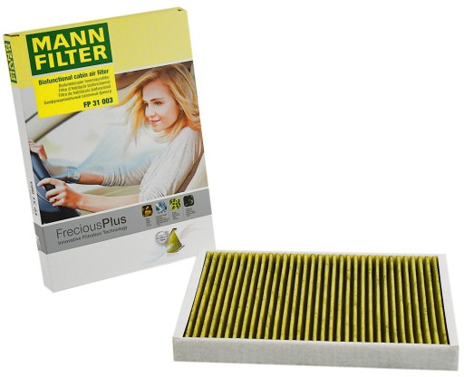 31 003 - МАНН САЛОННЫЙ ФИЛЬТР АНТИСМОГ ПОЛИФЕНОЛ FP31003