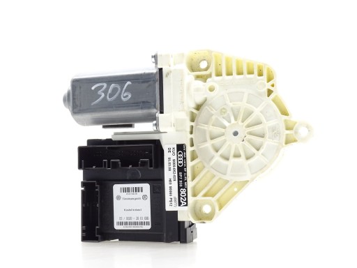 Моторчик переднього правого скла audi a3 8p lift cabrio 8p7959802a