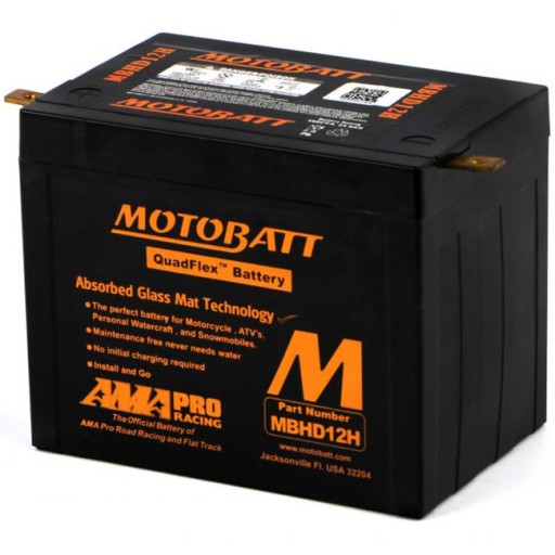 MOTOBATT MBHD12H AGM акумулятор 33AH