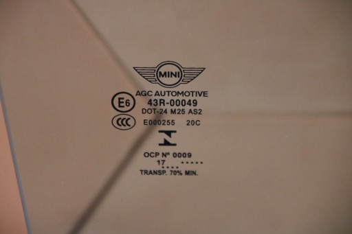 MINI F57 window side door right 7365774 2017 r.