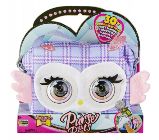 Інтерактивна сумка Spin Master 6064118 сова 5 років +