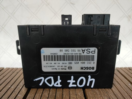 Peugeot 407 04-11 sw модуль контроллера датчика парковки pdc 9659350680
