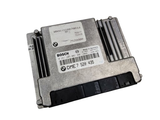 computer control unit of the engine BMW E65 E66 3.6 V8 7520435 0261209002