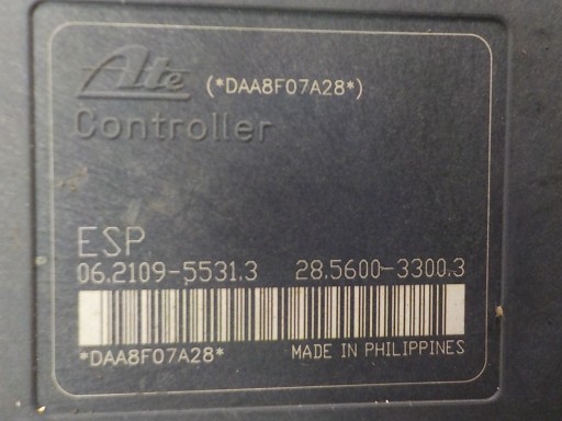 MITSUBISHI OUTLANDER Pompa ABS 4670A457 06.2102-1239.4 06.2109-5531.3