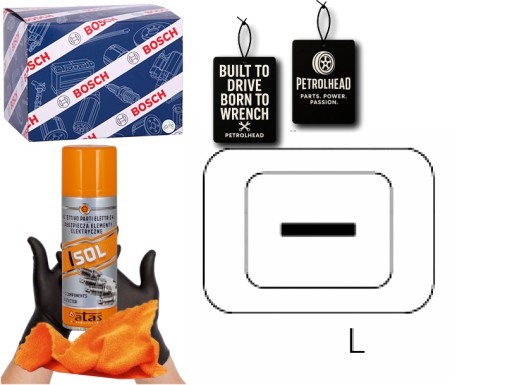 BOS0 986 - Генератор volvo c70 i s40 i s60 i s70 s80 i v40 v70 #petrolhead pro+ kit4