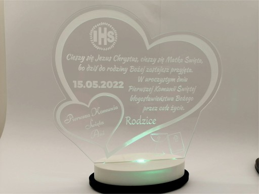 Світлодіодна статуетка «Перше Святе Причастя».