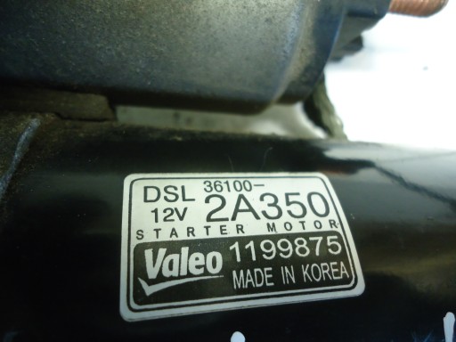 KIA HYUNDAI 1.6 CRDI D4FB starter 36100-2A350