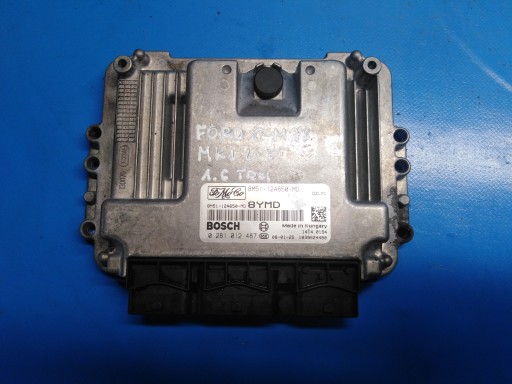 8M51-12A650-MD, 0281012487 - Компьютерный контроллер двигателя ford c-max mk1 лифт фокус mk2 1.6 tdci
