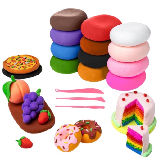 ПЛАСТИЛІН SENSO CLAY ПОЛІМЕРНА ПІНА 12 шт