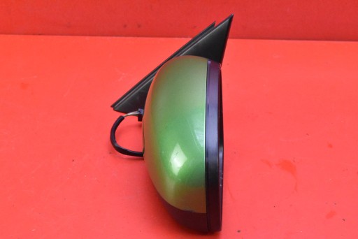 mirror left JASNOZIELONE EU 034287 SKODA FABIA 2 II LIFT 10-14 5 PIN