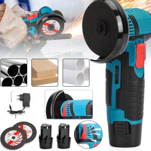 АКУМУЛЯТОРНА КУТОВА ШЛІФУВАЛЬНА МАШИНА 12В ДЛЯ ШЛІФУВАННЯ ТА РІЗАННЯ