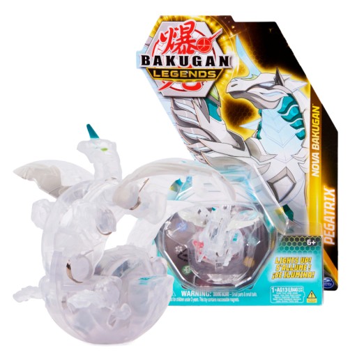 Bakugan Legends-Nova Bakugan-Pegatrix Light Blue Light-Up in 2023