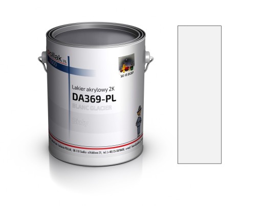 2K акриловий лак Dacia Blanc Glacier 369 4 L