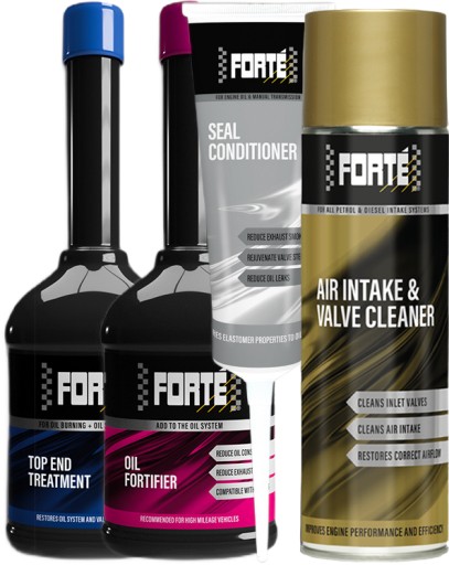Набор пакетов FORTE «Профилактический ремонт» очищает кольца масляной системы