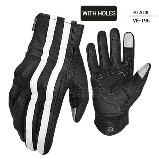 VE-196 BK Hole style Розмір S Рукавички mo