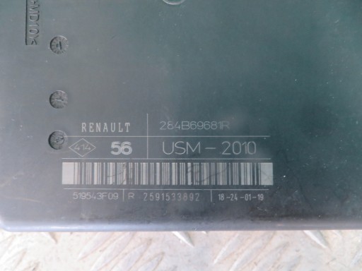 control unit module USM RENAULT MASTER OPEL MOVANO 19R 284B69681R