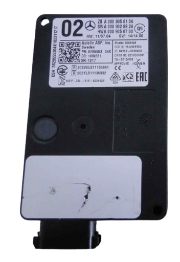 A0009058104 - MERCEDES E W212 212 LIFT RADAR DISTRONIC+ BSA ALKA