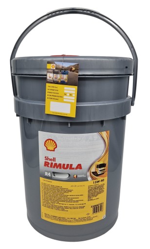 Shell Rimula R4L 15W40 DPF ADBlue 20л