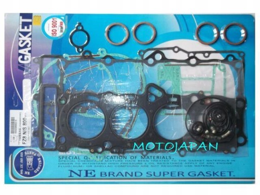 346-P - MOTOJAPAN-УПЛОТНЕНИЯ YAMAHA FZ8 800 N (2011-2015)