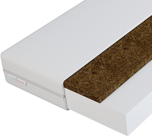 Матрац Babymam середньої жорсткості 90 х 40 х 6 см