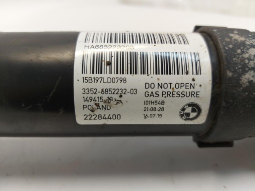 BMW i3 i01 REX shock absorber rear part left right 6852232