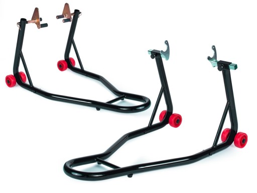 ПОДСТАВКА ДЛЯ МОТОЦИКЛА ПОДЪЕМНИК ДЛЯ МОТОЦИКЛА ПЕРЕДНЯЯ ЗАДНЯЯ НАБОР ИЗ 2 ШТ.