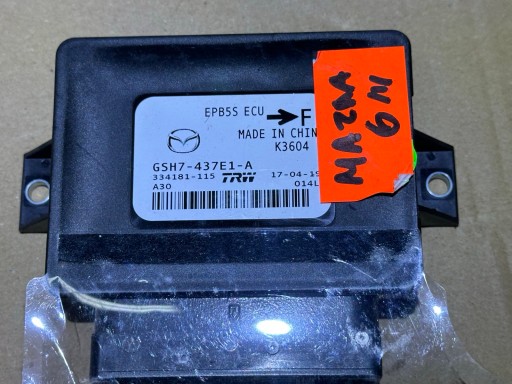 GSH7-437E1-A GSH7 - Mazda 6 iii gj gl 2.0 skyactiv-g модуль контролера ручного гальма