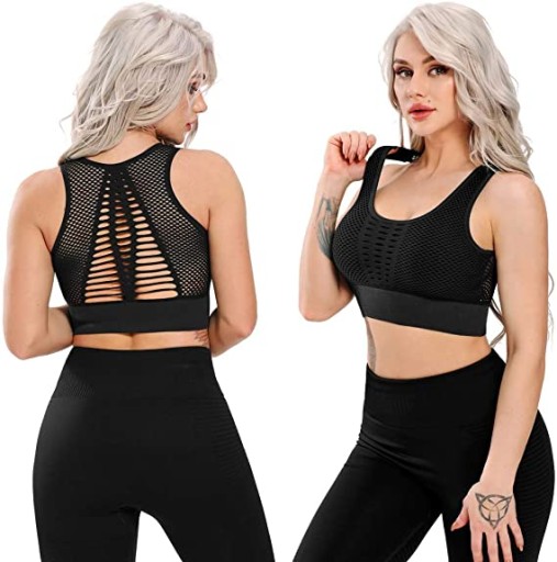 Спортивний бюстгальтер Smarttex L чорний