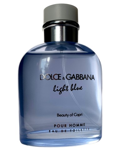dolce & gabbana light blue pour homme beauty of capri woda toaletowa 125 ml  tester 