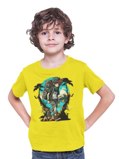 Футболка Rule Out 128 жовта