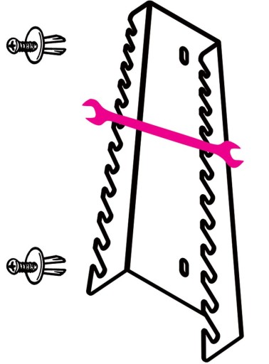 Тримач для плоских ключів 55 BETA 8888 / S55 / 12