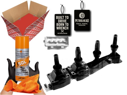 FEB36600#ECS-PCP+K - Котушка запалювання citroen berlingo berlingo multispa #petrolhead pro+ kit4