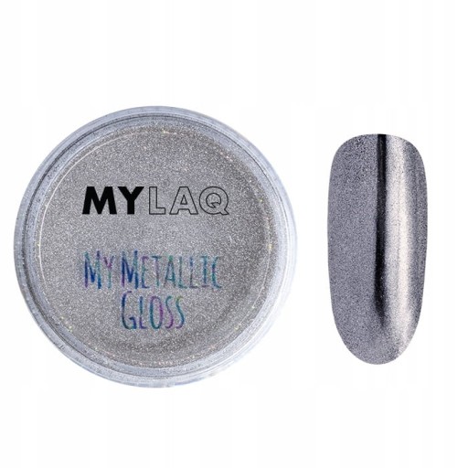 MYLAQ peľ na zdobenie METALLIC GLOSS