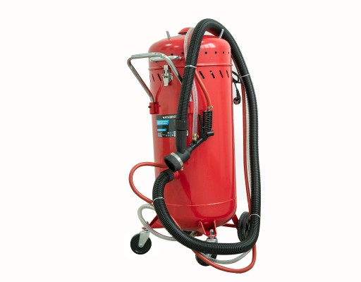 Matabro MB-SB105L, Мобильный пескоструйный аппарат со встроенным всасыванием 105л