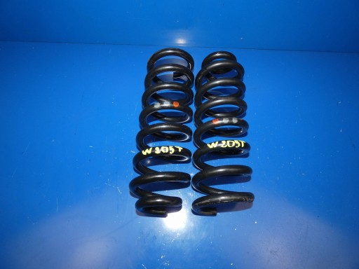 MERCEDES C KLASA W205 springs springing rear part rear. KOMPLET