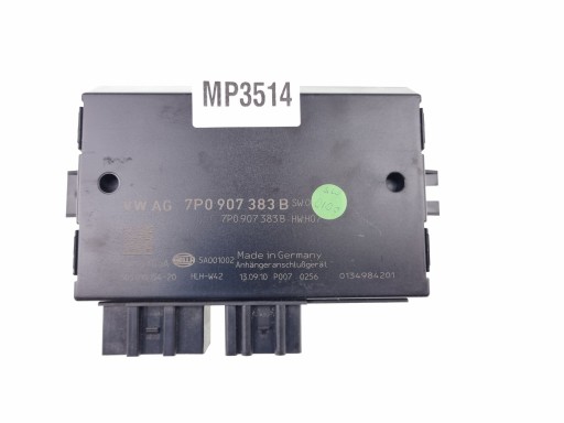 7P0907383B - Контролер / модуль фаркопа volkswagen touareg ii 2012 р.в