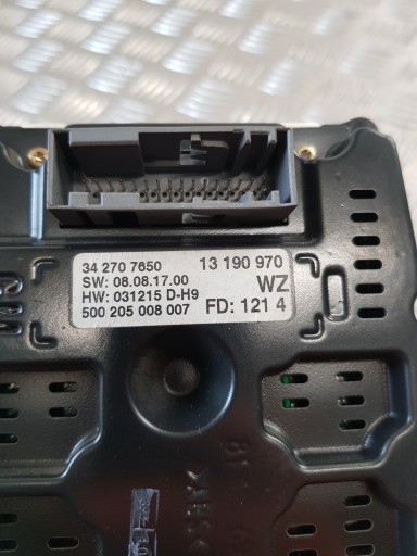 Display 13190970 OPEL VECTRA C