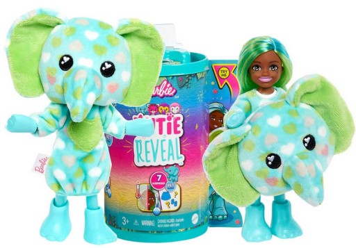 Barbie Chelsea Cutie Reveal Jungle Elephant HKR13