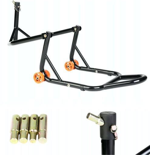 ПІДСТАВКА ДЛЯ МОТОЦИКЛЕТНОГО ДОМКРАТА ПІД ГОЛОВКУ + 5PINS