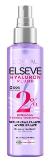 L'OREAL ELSEVE HYALURON PLUMP hydratačné a hydratačné sérum v spreji 150ml